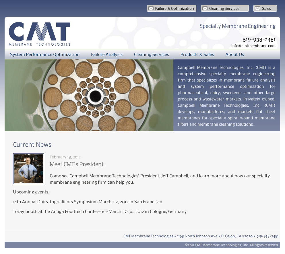 Photo of CMTMembrane.com